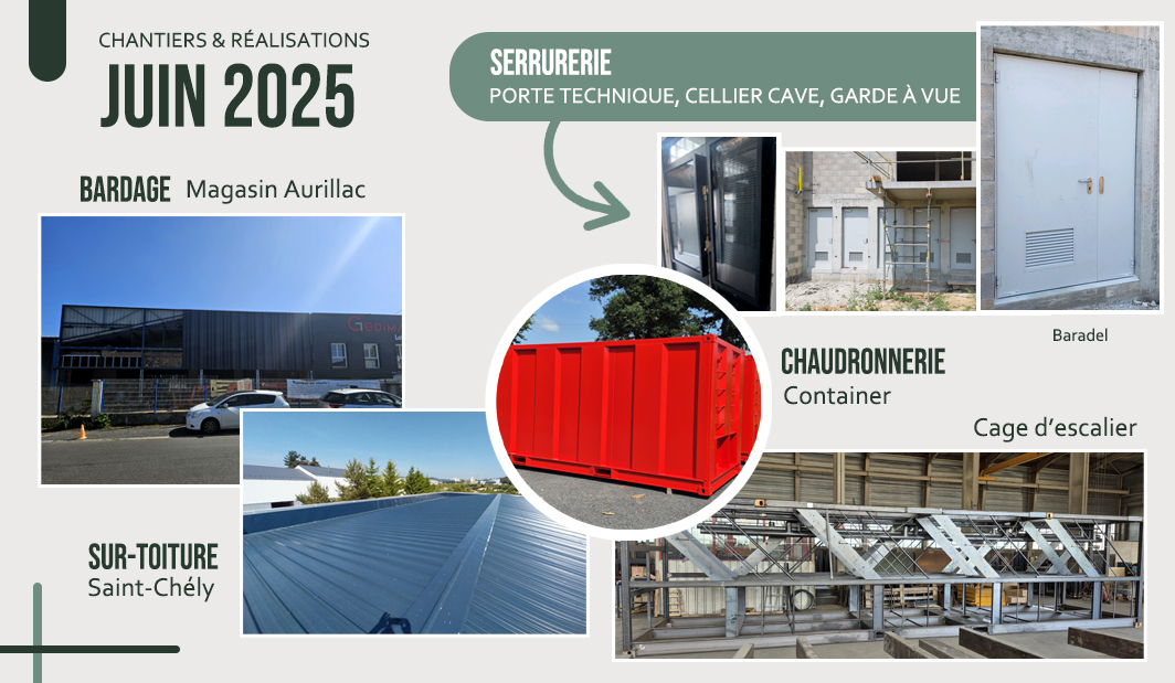 chantier du mois de mai